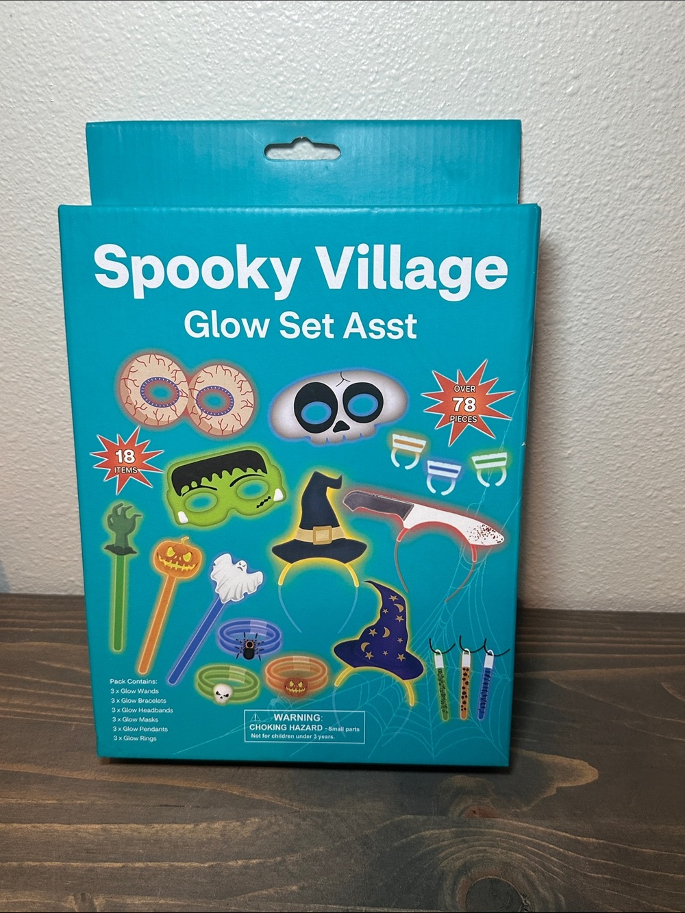 Glow Set Asst - Teal Party Glow Accessories